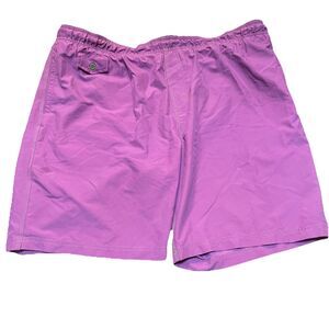 Nat Nast Men's XL Swim Shorts Trunks Purple Lined Elastic Waist Drawstring